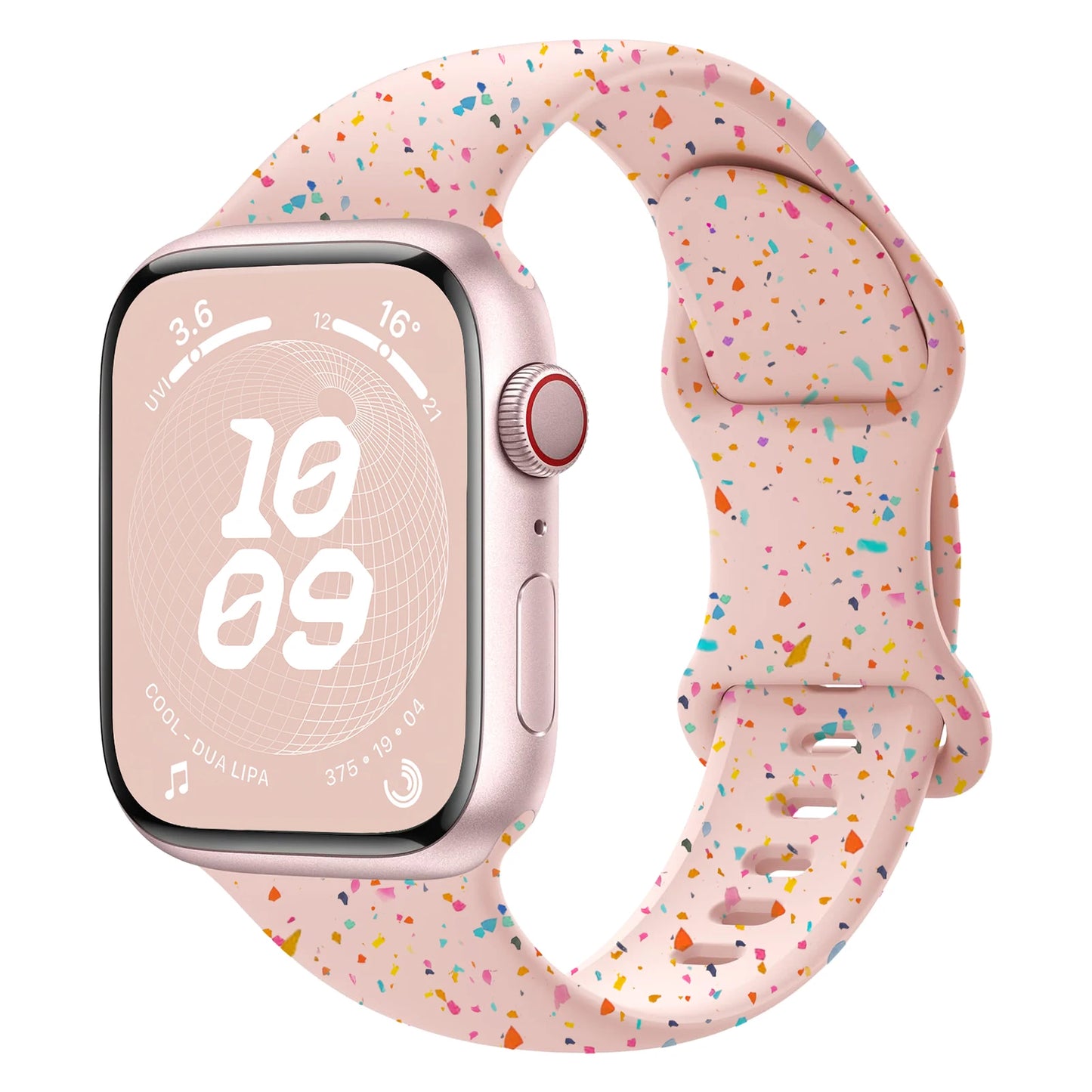 Sport Silicone Loop for Apple watch band 40mm 45mm 44mm 41mm 38mm 49mm Soft bracelet iwatch Series 9 8 7 6 5 3 SE Ultra 2 strap