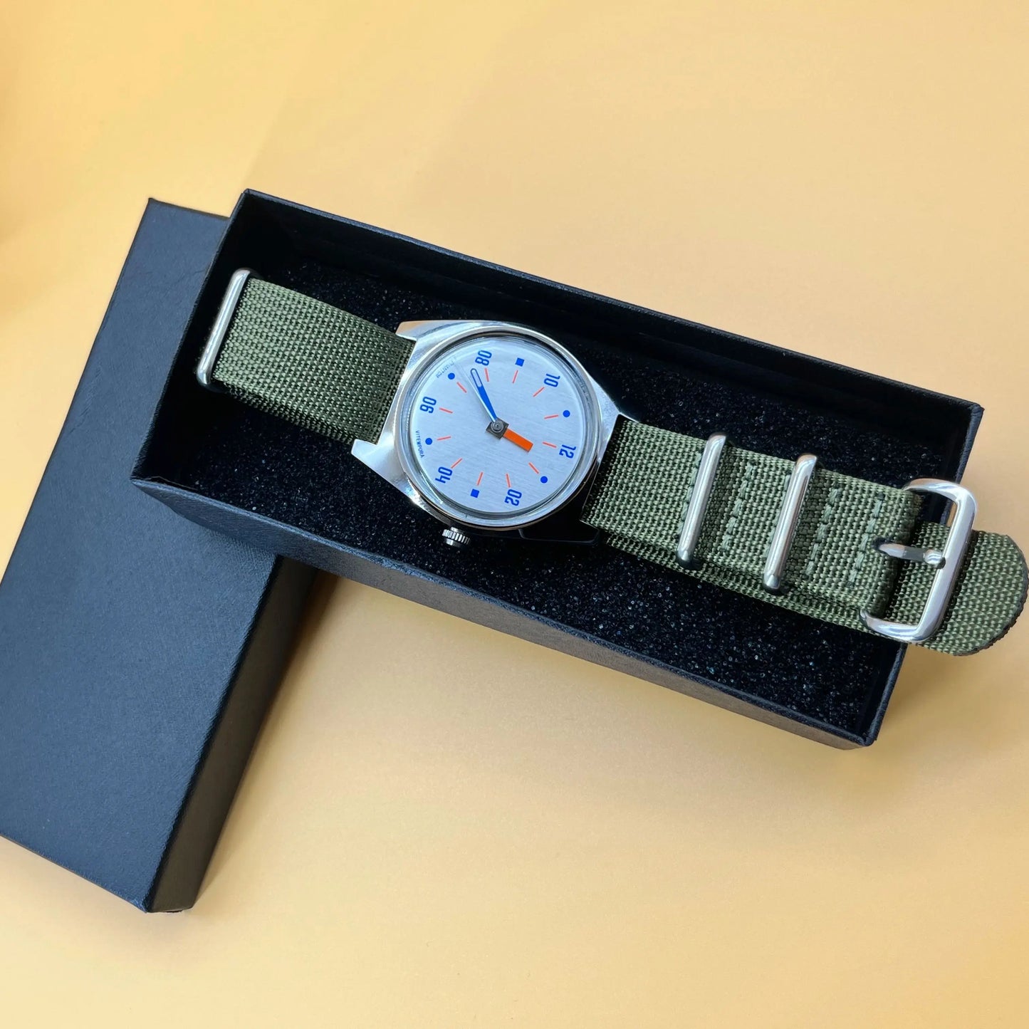 ChronoState PHANTOM 7120 – Montre mécanique à remontage manuel 36MM | Montre Homme Étanche Bauhaus