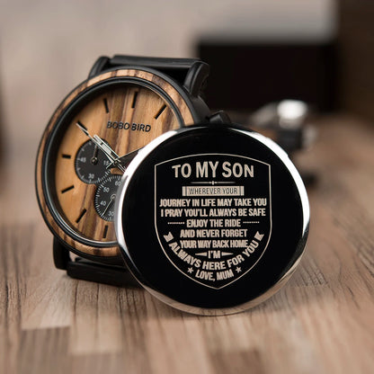 Custom Engraved Logo Fee for Bamboo Wood Watches & Boxes