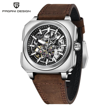 Montre Squelette Automatique ChronoState Aero Pulse 38mm pour Hommes