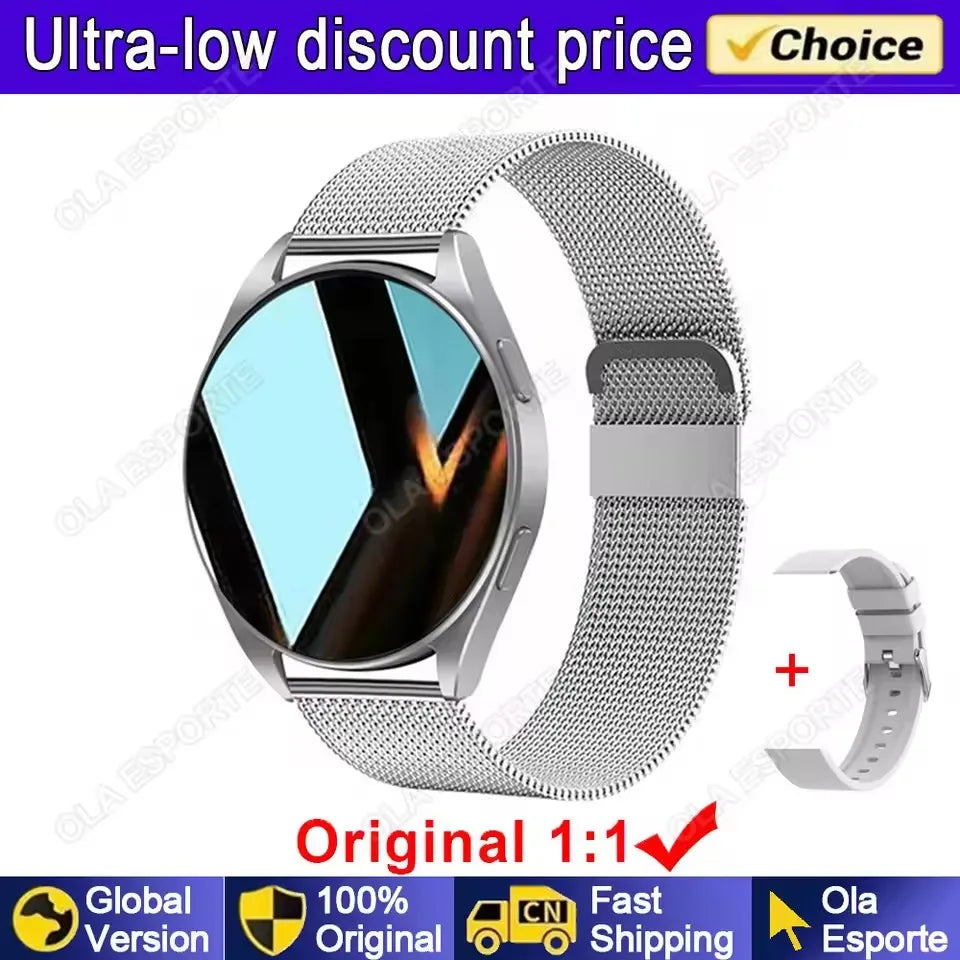 2025 Nouvelle Smartwatch Femme Appel Bluetooth Montres Dame Sport Étanche Fréquence Cardiaque Sommeil Smart Watch pour Femme Cadeau