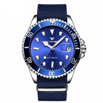 BINBOND Luxury mechanical wristwatches for men luminous waterproof automatic tourbillon men's watch business skeleton reloj