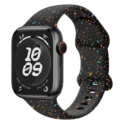 Sport Silicone Loop for Apple watch band 40mm 45mm 44mm 41mm 38mm 49mm Soft bracelet iwatch Series 9 8 7 6 5 3 SE Ultra 2 strap
