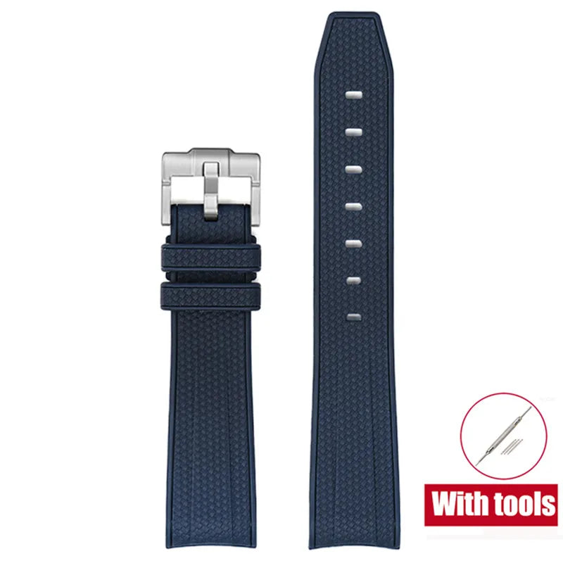 Bracelet de montre en caoutchouc pour Swatch X Omega Joint MoonSwatch étanche Sport 20mm Bracelet de montre en silicone incurvé pour hommes et femmes