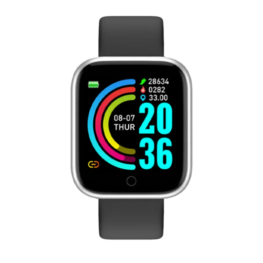Smart Watch For Men Women Sport Mode Music Control Calorie Distance Fitness Smart Band Message Remind Smart Bracelet Android IOS