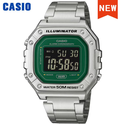 Montre Casio Mode Montre multifonction relogio masculino W-218HD-3A Nouveau modèle 2026