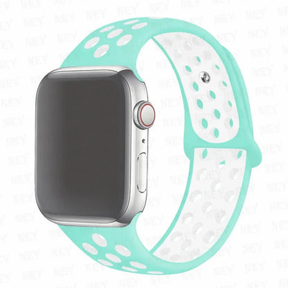 Sport Strap For Apple Watch Band Ultra 49mm 44mm 45mm 38/40mm/41mm Silicone Pride Bracelet correa iWatch Series 8 7 6 4 5 3 9 SE