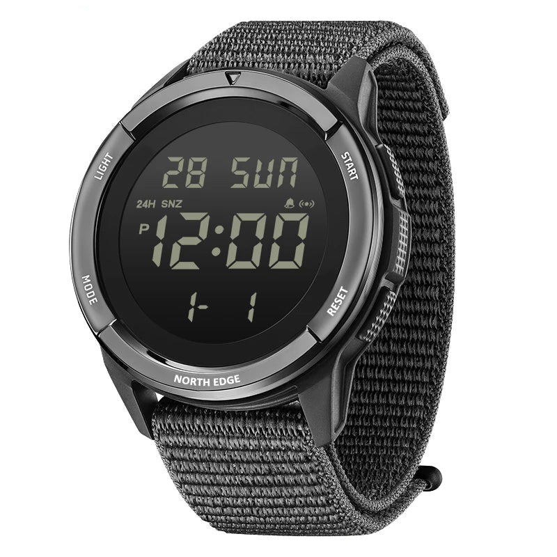 NORTH EDGE TERRAX digital outdoor watch with stopwatch and countdown timer
