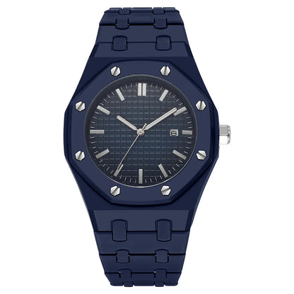 Top Brand Men Calendar Watch Luxury Business Quartz Watch Sports Plastic Watch Students Women Watches Reloj Hombre Dropshipping