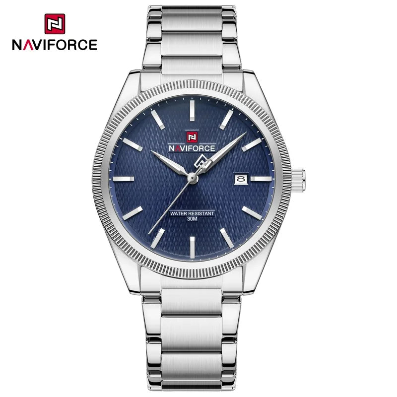 NAVIFORCE NF9276S Zinc Alloy Case Stainless Steel Band Watch