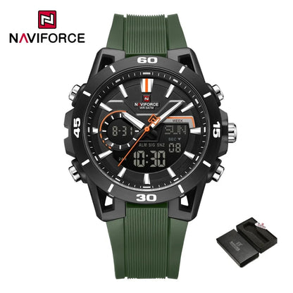 NAVIFORCE 2026 NF7135 Analog LCD Chronograph Watch