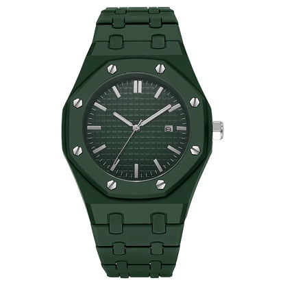 Top Brand Men Calendar Watch Luxury Business Quartz Watch Sports Plastic Watch Students Women Watches Reloj Hombre Dropshipping
