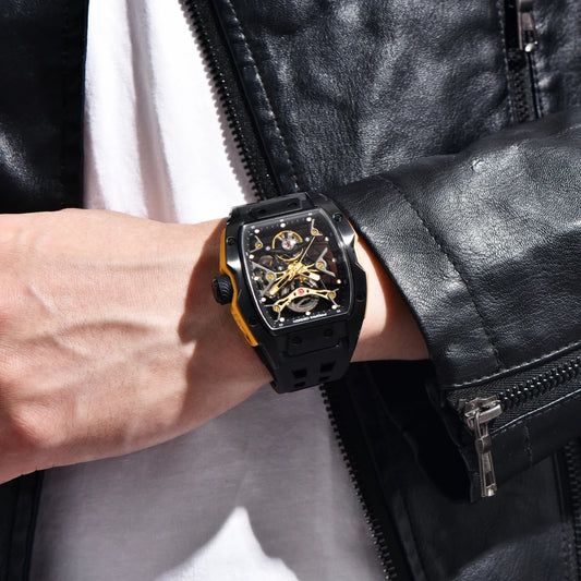 ChronoState Executive Royale Automatic Skeleton Watch for Men