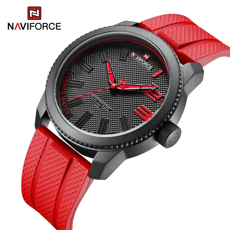 NAVIFORCE NF9202T Military Silicone Strap Watch