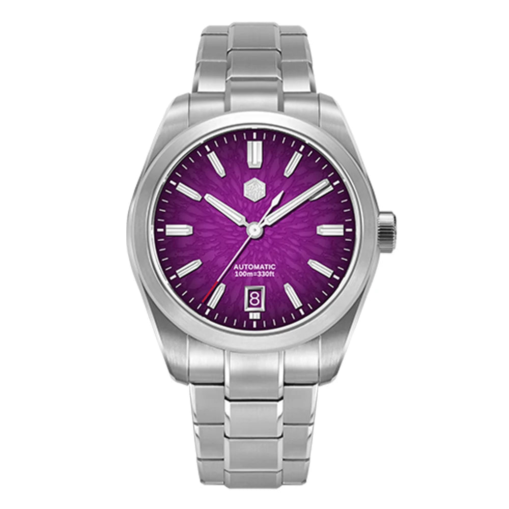 Montre automatique San Martin Men SN0144-GS Cadran JianZhan Montre-bracelet mécanique