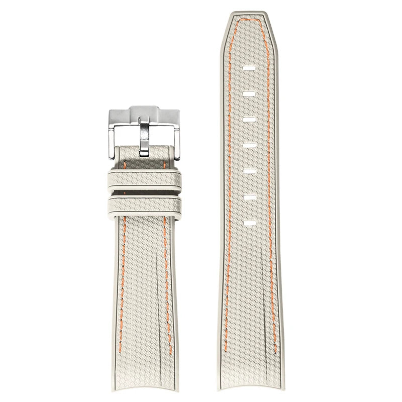20mm Diving Strap for Omega X Swatch Joint MoonSwatch Men Women Arc Curved End TPU Rubber Bracelet for Rolex Watch Band Tools