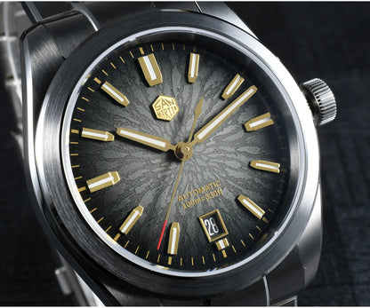 Montre automatique San Martin Men SN0144-GS Cadran JianZhan Montre-bracelet mécanique