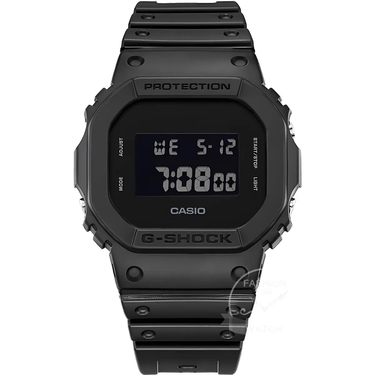 Casio G-Shock DW-5600UBB-1 digital watch with rugged square case