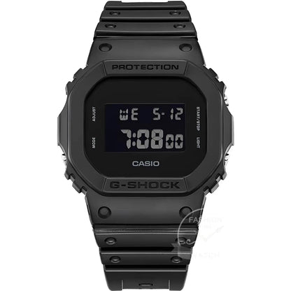 Casio G-Shock DW-5600UBB-1 digital watch with rugged square case