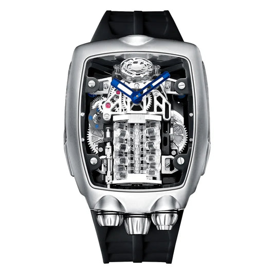PINDU P6522 Automatic Skeleton NH05 Watch Luminous 50M