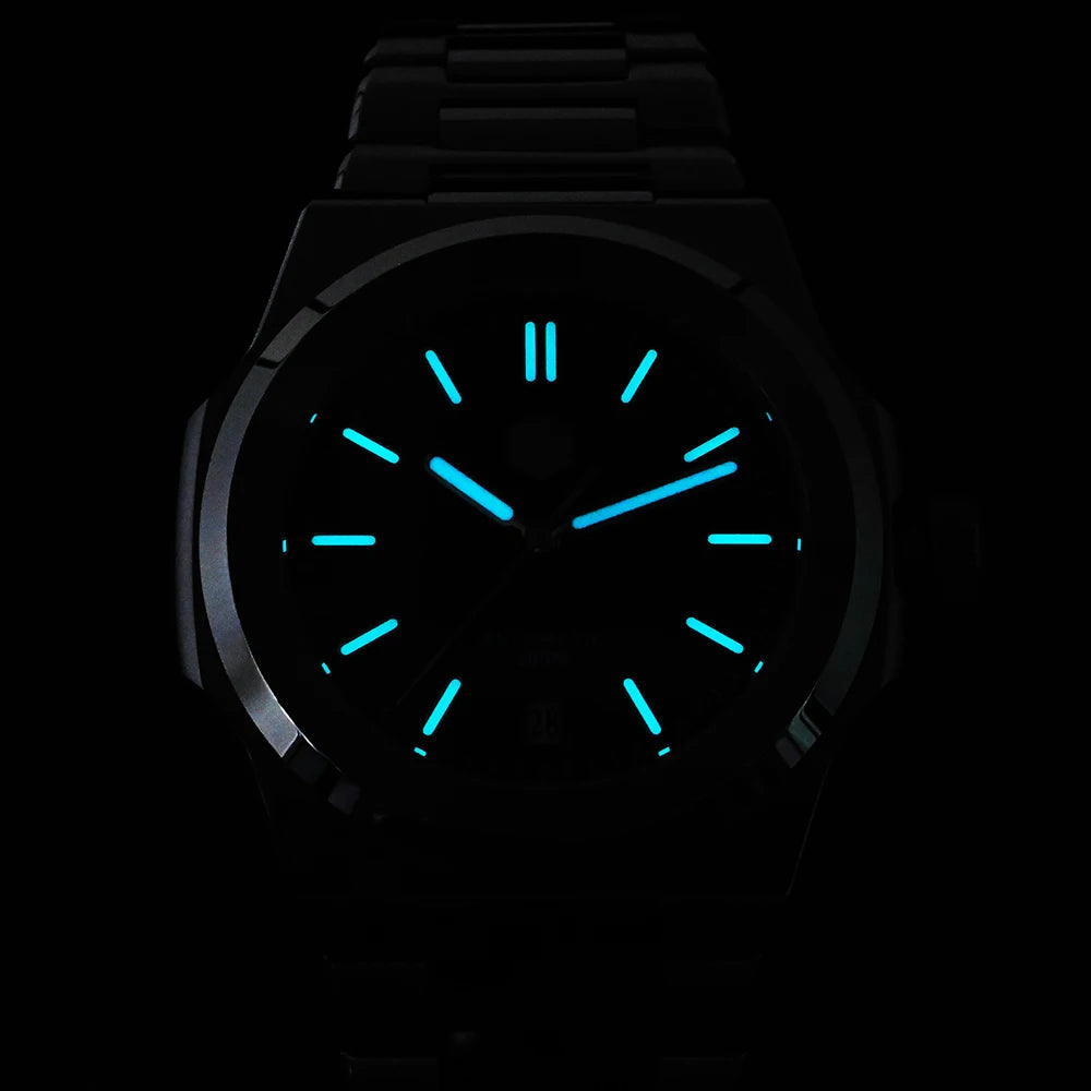 San Martin SN0076-G V2 Sunray Dial Automatic Mechanical Watch