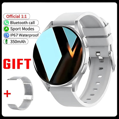 Montre Connectée Bluetooth Pro Appel 1,39 Pouces Cadrans Personnalisés Musique Sport Homme Femme Montre 6 Moniteur de Santé Smartwatch Pour Android IOS