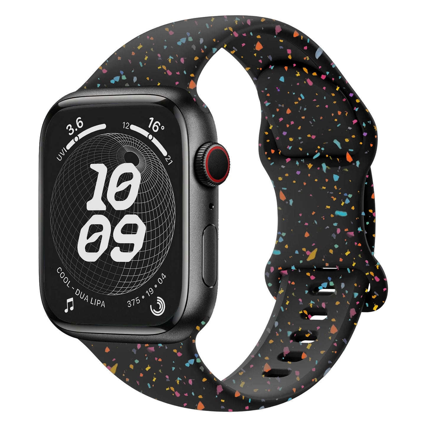 Sport Silicone Loop for Apple watch band 40mm 45mm 44mm 41mm 38mm 49mm Soft bracelet iwatch Series 9 8 7 6 5 3 SE Ultra 2 strap