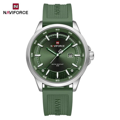 NAVIFORCE NF9248T Business Casual Silicone Strap Watch