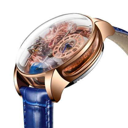 ChronoState Solar Orbit Luxury Astronomical Quartz Watch for Men
