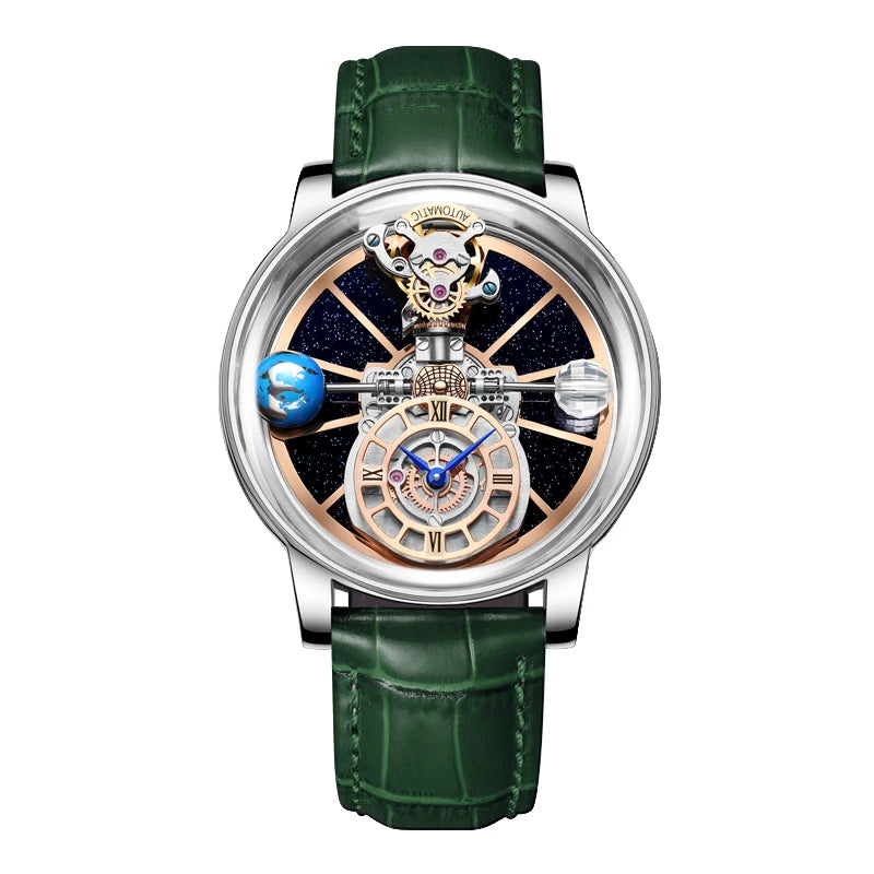ChronoState Celestial X Luxury Astronomical Quartz Watch for Men