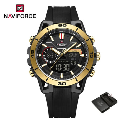 NAVIFORCE 2026 NF7135 Analog LCD Chronograph Watch