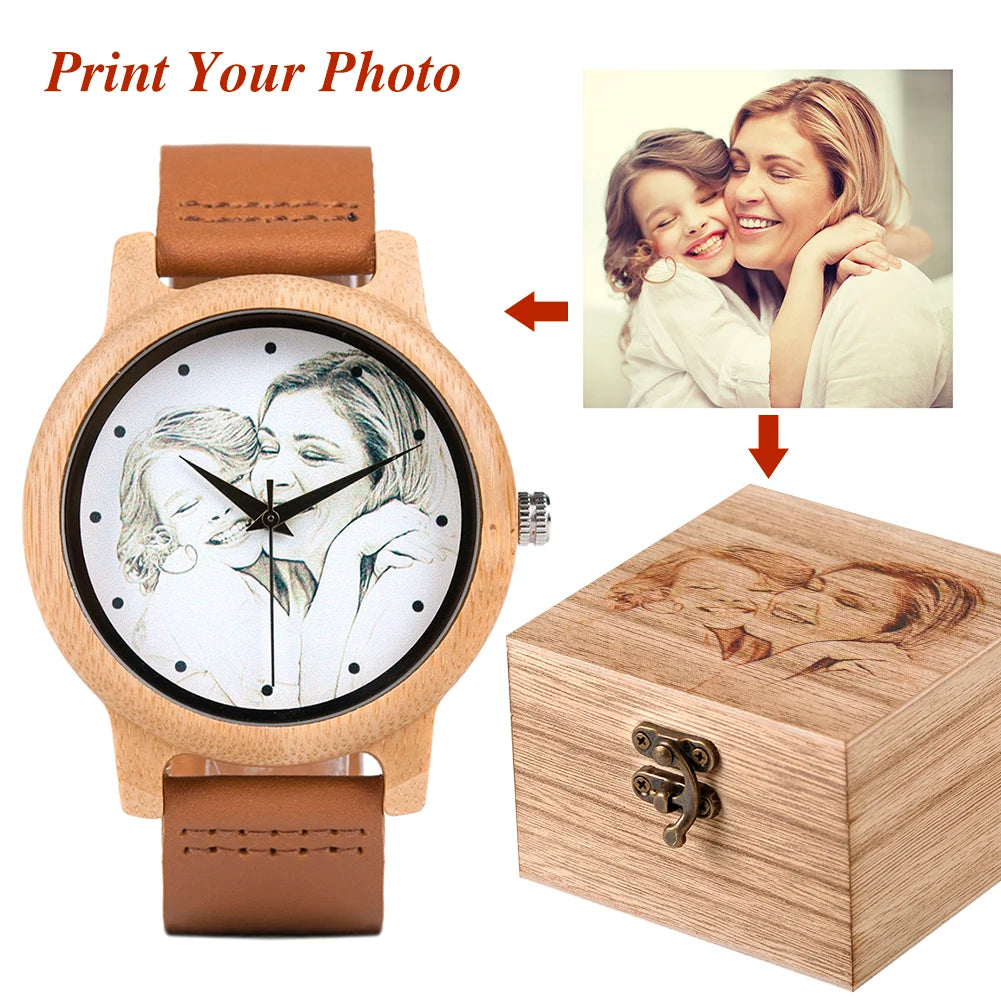 Custom Engraved Logo Fee for Bamboo Wood Watches & Boxes