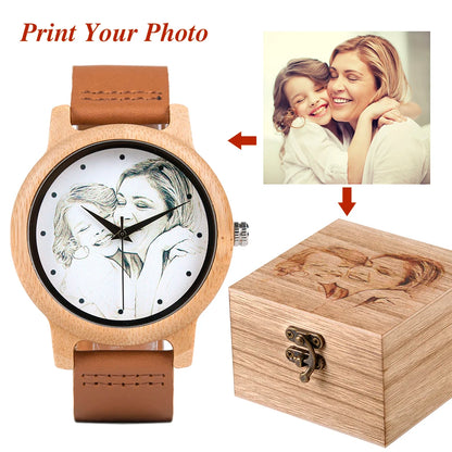 Custom Engraved Logo Fee for Bamboo Wood Watches & Boxes
