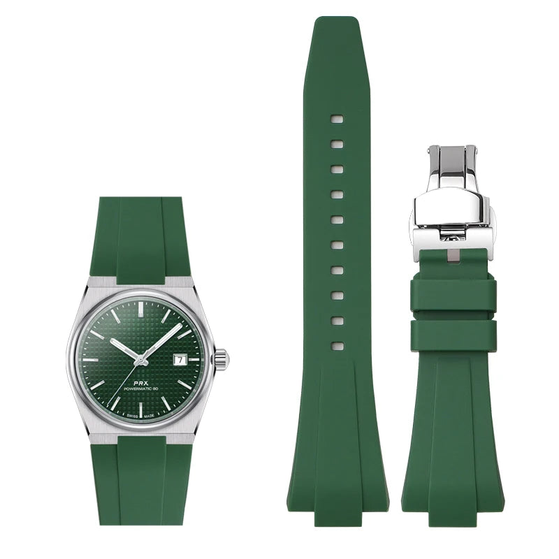 Tissot PRX 35MM/40MM Silicone Replacement Strap + Tools