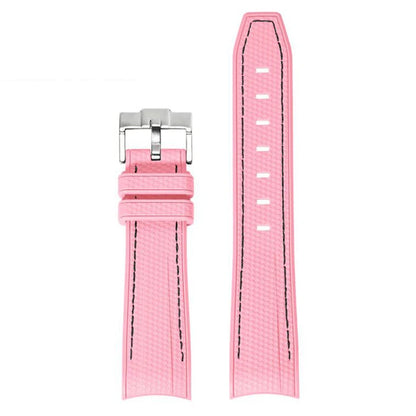 Bracelet de plongée 20mm pour Omega X Swatch Joint MoonSwatch Hommes Femmes Embout incurvé Arc Bracelet en caoutchouc TPU pour Outils de bracelet de montre Rolex