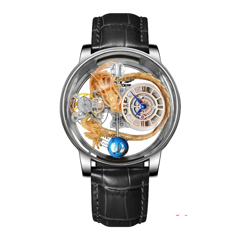 ChronoState Solar Orbit Luxury Astronomical Quartz Watch for Men