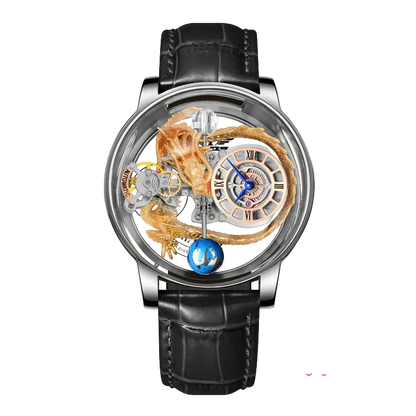 ChronoState Solar Orbit Luxury Astronomical Quartz Watch for Men