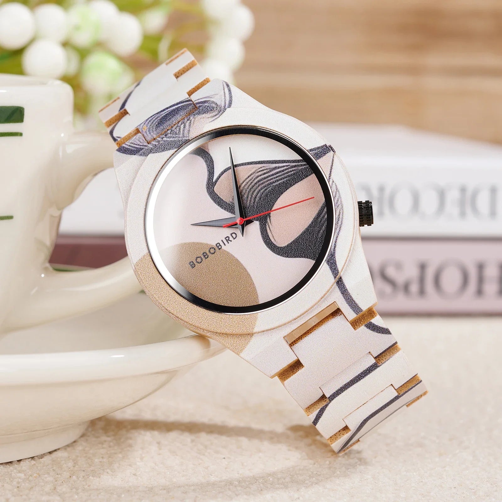2025 New BOBOBIRD Men‘s Wood Artistic Watches High Quality Japanese Quartz Movement Wristwatch Clock for Men’s Gift Dropshipping