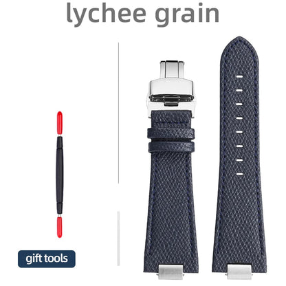 Bracelet de montre 27 * 12 mm 1853 PRX T137 pour hommes Tissot PRX 40 mm T137.407/T137.417, bracelet surélevé, motif uni/bambou/litchi