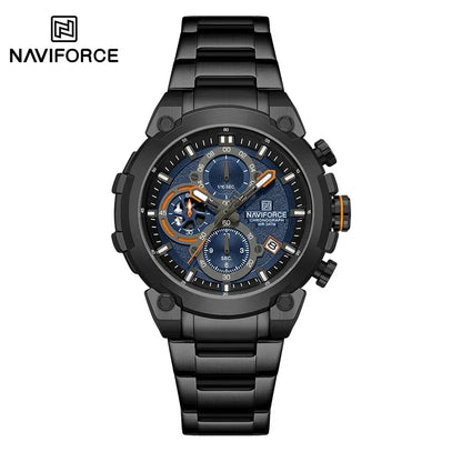NAVIFORCE Montre Homme Mode Sport Chronographe Étanche Montres Hommes Affichage Calendrier Militaire Quartz Montre Homme Reloj Hombre