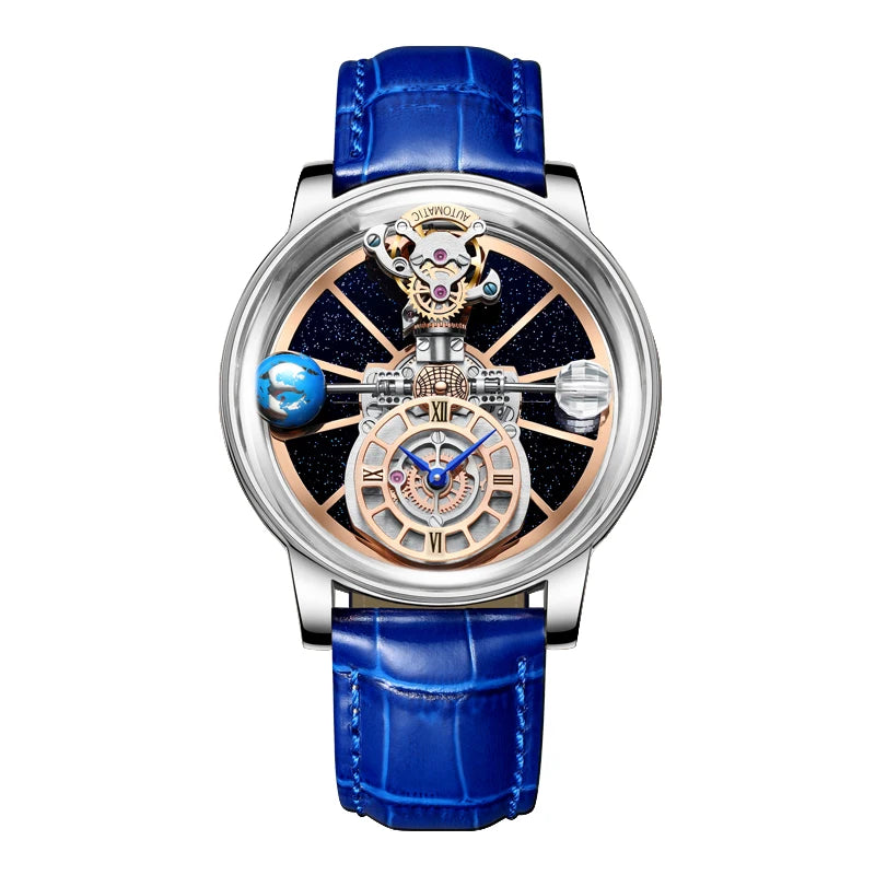 ChronoState Celestial X Luxury Astronomical Quartz Watch for Men