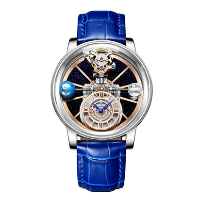 ChronoState Celestial X Luxury Astronomical Quartz Watch for Men