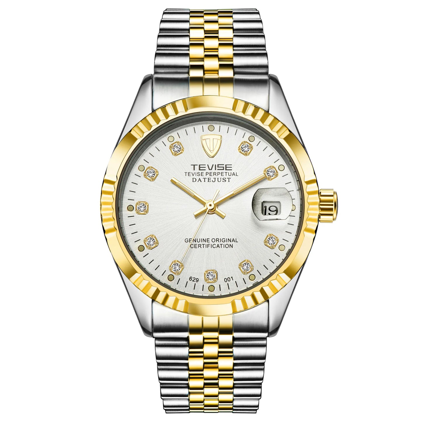 Montre Mécanique Homme Accessoire de Mode Cadeau Exclusif Montre Élégante pour Hommes Distingués