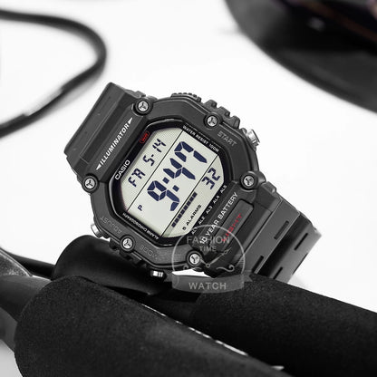 Casio Montre Sport Homme Polyvalente Affichage Numérique Étanche Bracelet Montre AE-1600H-