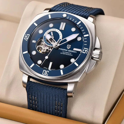 ChronoState Abyss Tourbillon NH39 Skeleton Diver Watch for Men