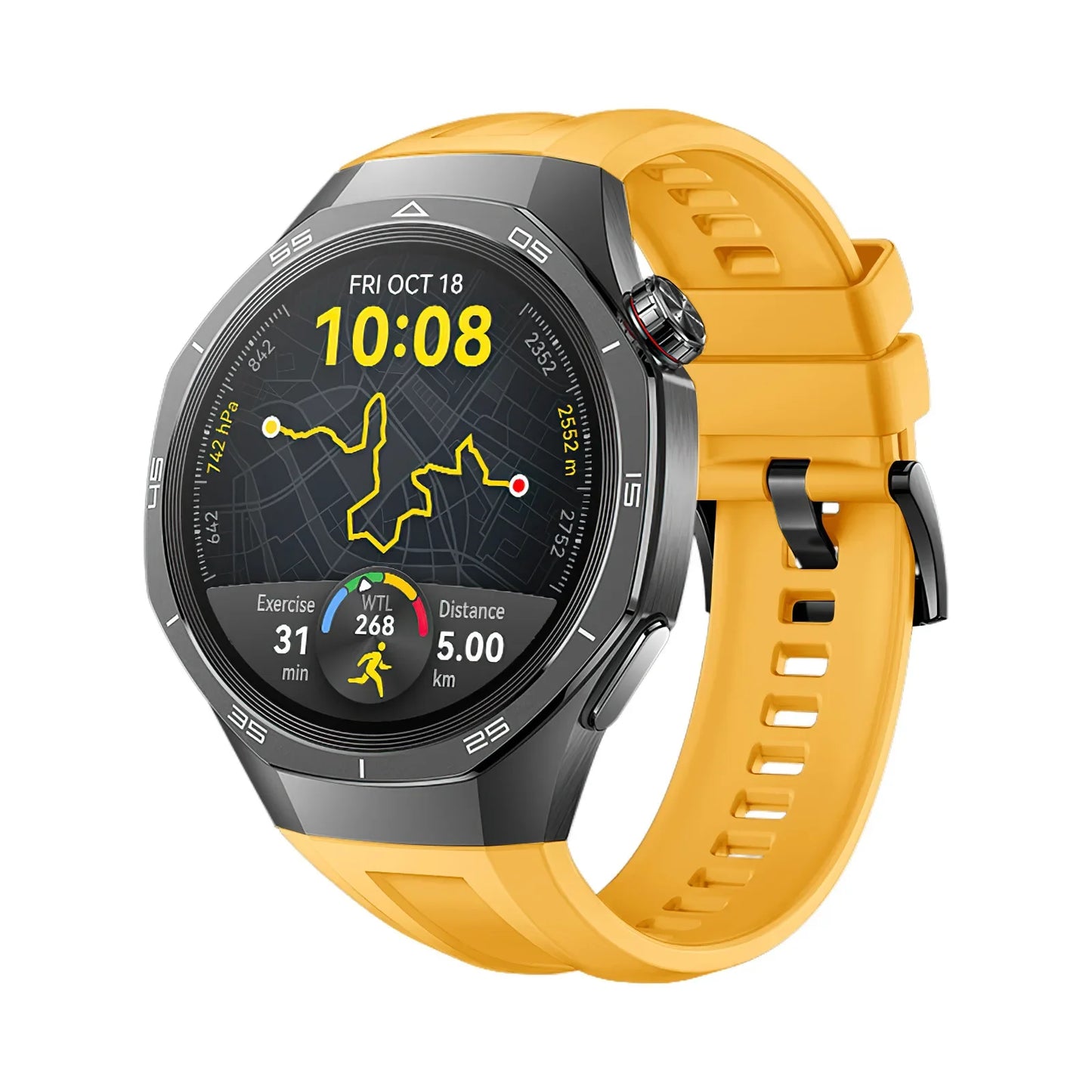 Silicone Strap For Huawei Watch 5 46mm Soft Sports Band 22mm WristBand For Huawei Watch 5/4/4Pro/3/3Pro Smart Watch Bracelet