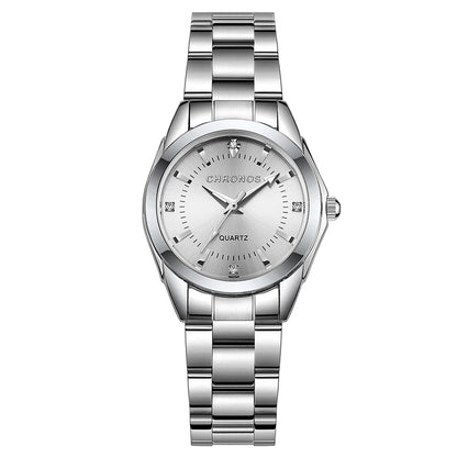 CHRONOS Elegant Women Watch Luxury Ladies Fashion Brand Wristwatch Quartz Movement Stainless Steel Gift for Female Girlfriend
