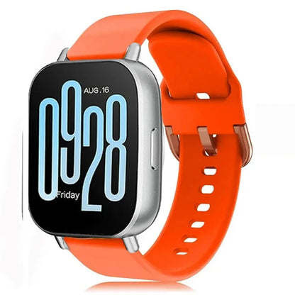 22mm Silicone Strap For Redmi Watch 5 lite Sport Band For Xiaomi Mi Watch 5 Active Accessories correa Bracelet smart Wristband