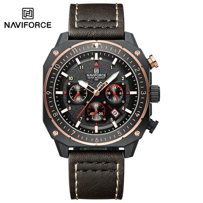 NAVIFORCE NF8057 Chronograph 24-Hour Date Display Watch