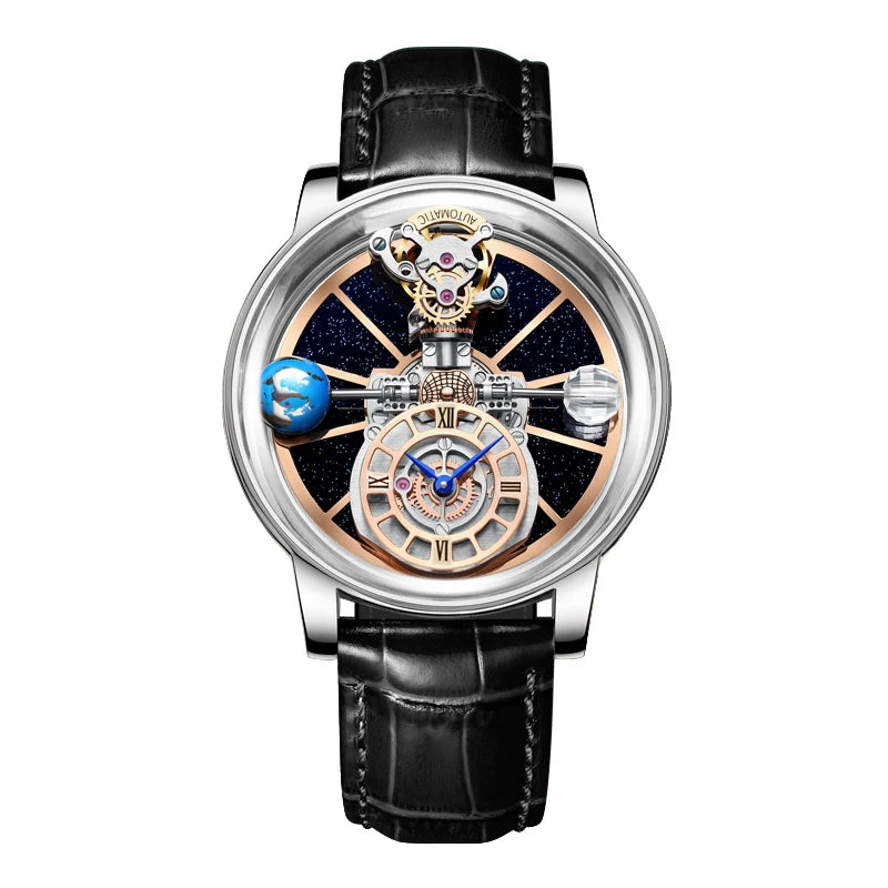 ChronoState Celestial X Luxury Astronomical Quartz Watch for Men